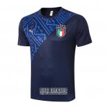 Camiseta de Futbol de Entrenamiento Italia 2020 Azul