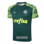 Camiseta de Futbol de Entrenamiento Palmeiras 2020-2021 Verde