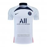 Camiseta De Futbol de Entrenamiento Paris Saint-Germain 2022-2023 Blanco