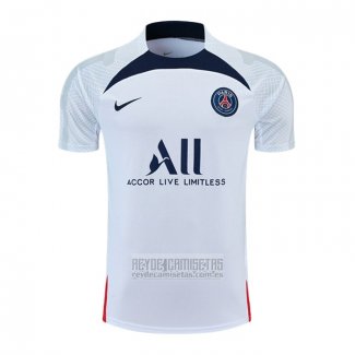 Camiseta De Futbol de Entrenamiento Paris Saint-Germain 2022-2023 Blanco