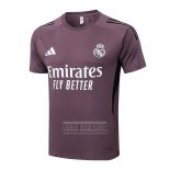 Camiseta De Futbol de Entrenamiento Real Madrid 2025-2026 Purpura