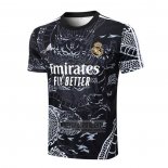 Camiseta De Futbol de Entrenamiento Real Madrid Dragon 2024-2025 Negro