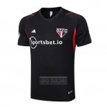 Camiseta De Futbol de Entrenamiento Sao Paulo 2023-2024 Negro