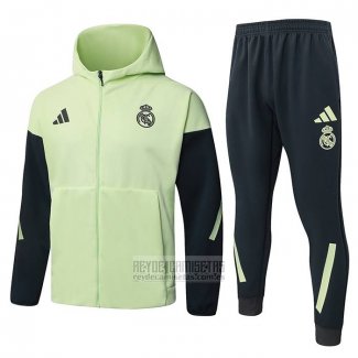Chandal con Capucha del Real Madrid 2025-2026 Verde