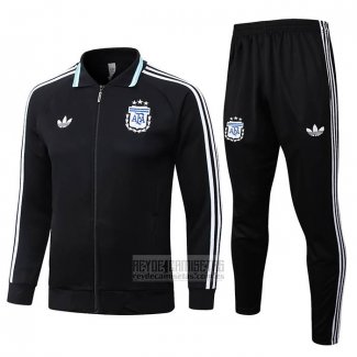 Chandal de Chaqueta del Argentina 2026-2027 Negro