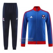 Chandal de Chaqueta del Lyon 2023-2024 Azul