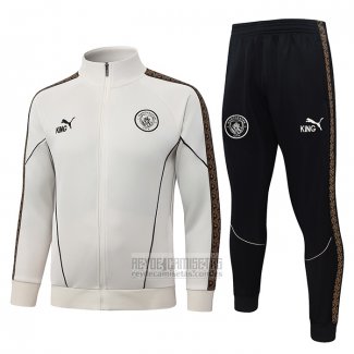 Chandal de Chaqueta del Manchester City 2026-2027 Crema