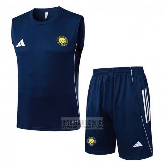 Chandal del Al Nassr Sin Mangas 2025-2026 Azul