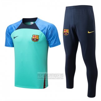 Chandal del Barcelona Manga Corta 2022-2023 Verde