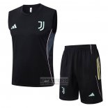 Chandal del Juventus Sin Mangas 2025-2026 Negro