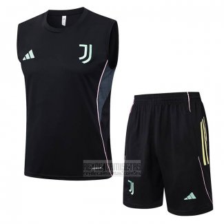 Chandal del Juventus Sin Mangas 2025-2026 Negro