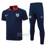 Conjunto Polo del Inglaterra 2024-2025 Azul