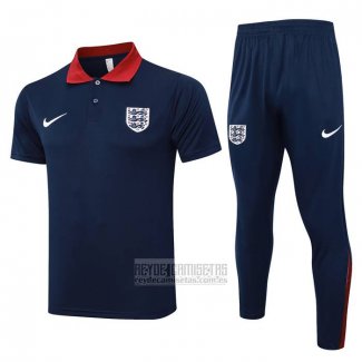 Conjunto Polo del Inglaterra 2024-2025 Azul