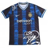 Tailandia Camiseta De Futbol Inter Milan Special 2024-2025 Azul Negro
