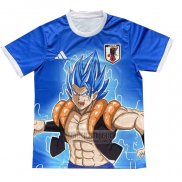 Tailandia Camiseta De Futbol Japon Dragon Ball 2024 Azul