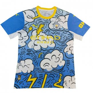 Tailandia Camiseta De Futbol Manchester City Special 2024-2025 Azul