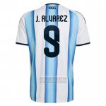 Camiseta De Futbol Argentina Jugador Julian Alvarez Primera 2026