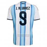 Camiseta De Futbol Argentina Jugador Julian Alvarez Primera 2026
