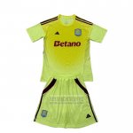 Camiseta De Futbol Aston Villa Portero Nino 2025-2026 Amarillo