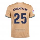 Camiseta De Futbol Barcelona Jugador Aubameyang Segunda 2022-2023