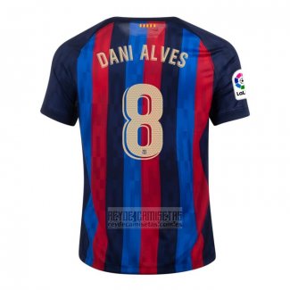 Camiseta De Futbol Barcelona Jugador Dani Alves Primera 2022-2023