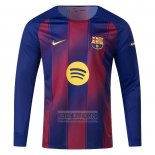 Camiseta De Futbol Barcelona Primera Manga Larga 2025-2026