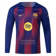Camiseta De Futbol Barcelona Primera Manga Larga 2025-2026