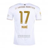 Camiseta De Futbol Bayern Munich Jugador Mane Segunda 2022-2023