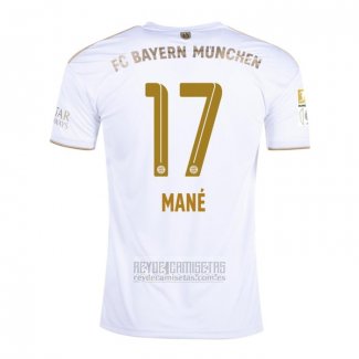 Camiseta De Futbol Bayern Munich Jugador Mane Segunda 2022-2023