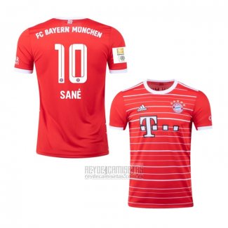 Camiseta De Futbol Bayern Munich Jugador Sane Primera 2022-2023
