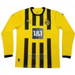 Camiseta De Futbol Borussia Dortmund Primera Manga Larga 2022-2023