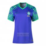 Camiseta De Futbol Brasil Segunda Mujer 2023