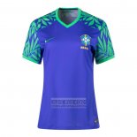 Camiseta De Futbol Brasil Segunda Mujer 2023