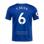 Camiseta De Futbol Chelsea Jugador T.Silva Primera 2022-2023