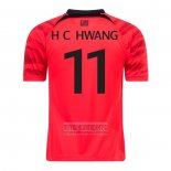 Camiseta De Futbol Corea del Sur Jugador Hee-Chan Hwang Primera 2022