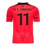 Camiseta De Futbol Corea del Sur Jugador Hee-Chan Hwang Primera 2022