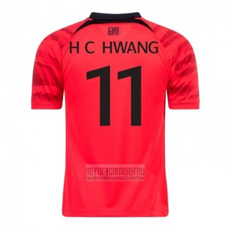 Camiseta De Futbol Corea del Sur Jugador Hee-Chan Hwang Primera 2022