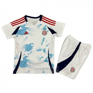 Camiseta De Futbol Costa Rica Segunda Nino 2024