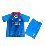 Camiseta De Futbol Cruz Azul Special Nino 2025-2026 Azul
