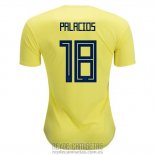 Camiseta De Futbol Colombia Jugador Palacios Primera 2018