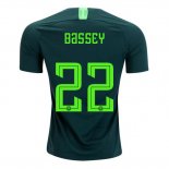 Camiseta De Futbol Nigeria Jugador Bassey Segunda 2018