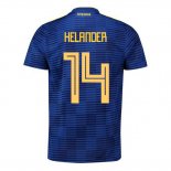 Camiseta De Futbol Suecia Jugador Helander Segunda 2018