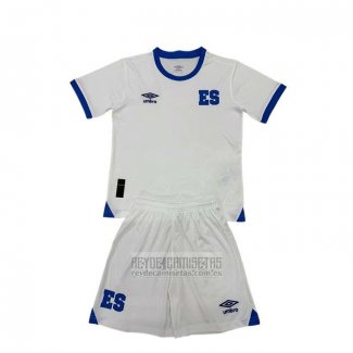 Camiseta De Futbol El Salvador Segunda Nino 2025