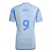 Camiseta De Futbol Espana Jugador Gavi Segunda 2022