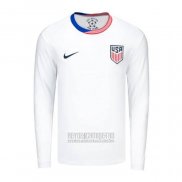 Camiseta De Futbol Estados Unidos Primera Manga Larga 2024