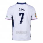 Camiseta De Futbol Inglaterra Jugador Saka Primera 2024