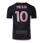 Camiseta De Futbol Inter Miami Jugador Messi Segunda 2024