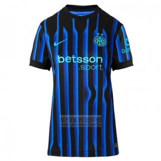 Camiseta De Futbol Inter Milan Primera Mujer 2025-2026