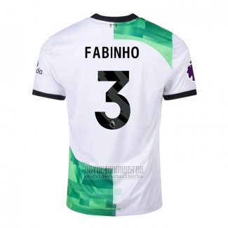 Camiseta De Futbol Liverpool Jugador Fabinho Segunda 2023-2024