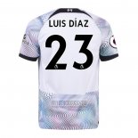Camiseta De Futbol Liverpool Jugador Luis Diaz Segunda 2022-2023